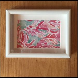 Lilly Pulitzer Framed print !